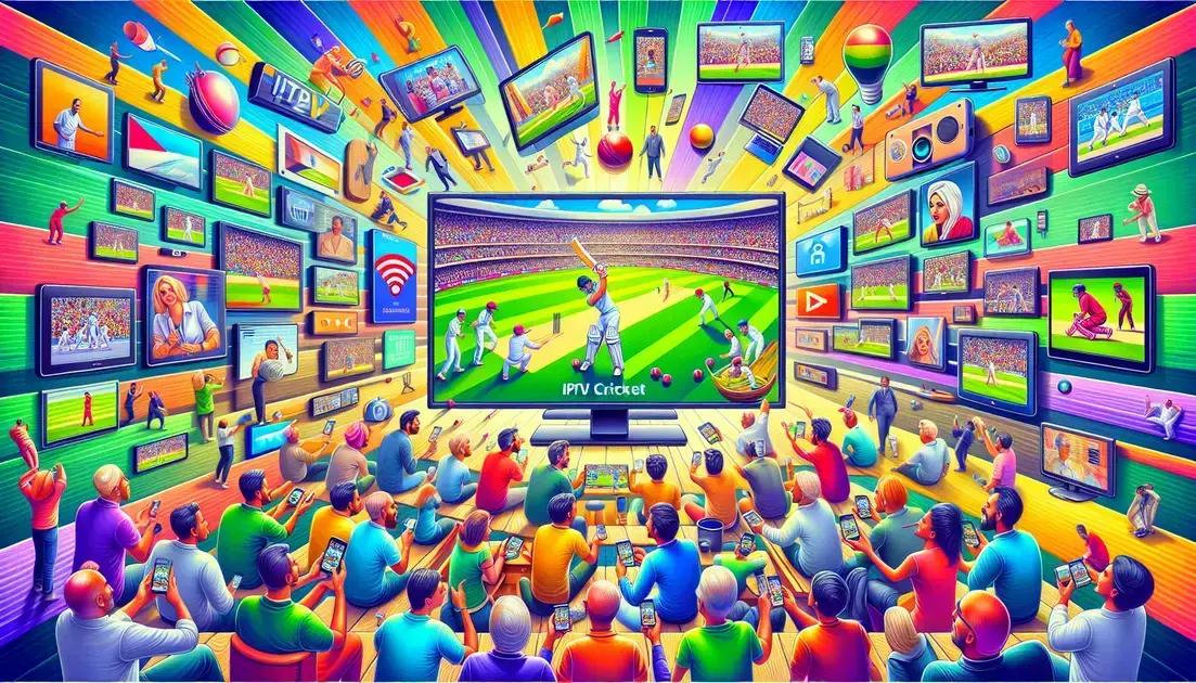 IPTV Críquete Transmissão: Assista a Jogos ao Vivo Online!